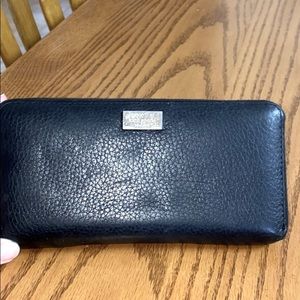 Kate Spade Black Leather Wallet